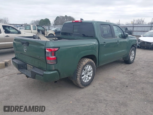 2023 Nissan Frontier Pro-4X z VIN 1N6ED1EK8PN667192, wystawiony jako IAAI lot #41705734 z przebiegiem 67 631 mil mil oraz . Historia ofert i sprzedaży dostępna na DreamBid. Obrazek 4.