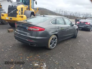 2019 Ford Fusion Titanium with VIN 3FA6P0D93KR124299, listed as a IAAI auction lot 40182478 with 73,408 mi miles. Bid and sale history available at carsss.com. Image 4.