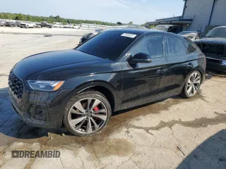 2024 Audi SQ5 Sportback Premium Plus with VIN WA124AFY7R2025294, listed as a Copart auction lot 67864824 with 2,776 mi miles and Salvage Title. Bid and sale history available at DreamBid. Image 1.