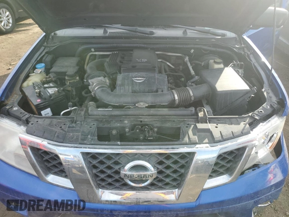 2014 Nissan Frontier SV with VIN 1N6AD0ER3EN716611, listed as a Copart auction lot 43589615 with 143,346 mi miles and Salvage Title. Bid and sale history available at DreamBid. Image 12.