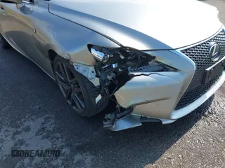 2015 Lexus IS 250 with VIN JTHBF1D29F5050317, listed as a IAAI auction lot 40681786 with 173,799 mi miles. Bid and sale history available at carsss.com. Image 6.