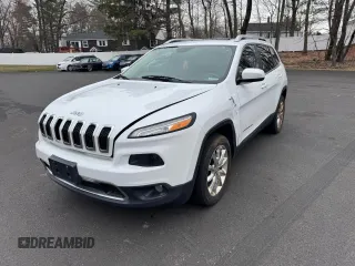 2015 Jeep Cherokee Limited with VIN 1C4PJMDS1FW676204, listed as a Copart auction lot 53428555 with 165,124 mi miles and Clean Title. Bid and sale history available at carsss.com. Image 1.