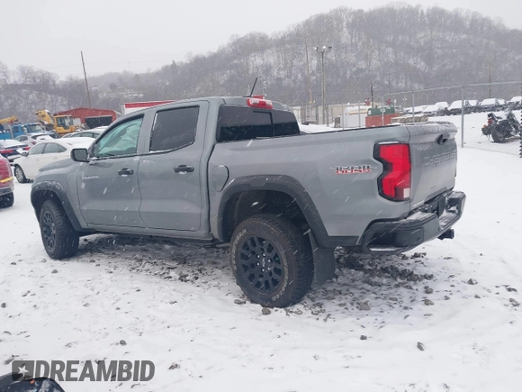 2023 Chevrolet Colorado 4WD Trail Boss with VIN 1GCPTEEK5P1251260, listed as a IAAI auction lot 41246330 with 21,404 mi miles. Bid and sale history available at carsss.com. Image 15.