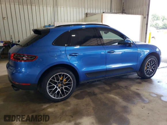 2016 Porsche Macan S with VIN WP1AB2A57GLB54877, listed as a Copart auction lot 61536615 with 123,130 mi miles and Salvage title. Bid and sale history available at DreamBid. Image 3.