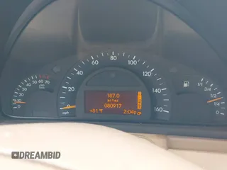2001 Mercedes-Benz C 320 with VIN WDBRF64J81F096100, listed as a IAAI auction lot 42632301 with 80,917 mi miles and . Bid and sale history available at DreamBid. Image 7.