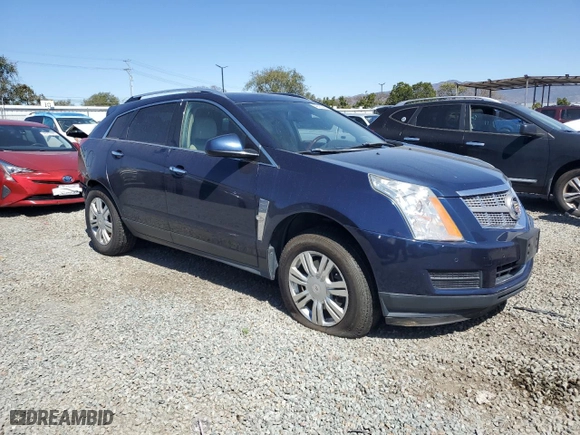 2011 Cadillac SRX Luxury Collection with VIN 3GYFNAEYXBS620232, listed as a Copart auction lot 49552365 with 108,551 mi miles and Salvage Title. Bid and sale history available at carsss.com. Image 4.
