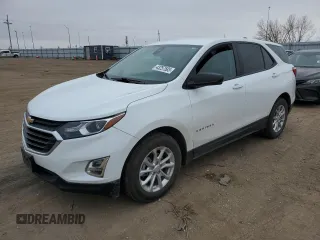 2021 Chevrolet Equinox LS with VIN 3GNAX5EVXMS173340, listed as a Copart auction lot 43257585 with 76,384 mi miles and Clean title. Bid and sale history available at DreamBid. Image 1.