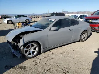 2003 Infiniti G35 w/Leather with VIN JNKCV54E73M211676, listed as a Copart auction lot 73602534 with 155,987 mi miles and Salvage Title. Bid and sale history available at DreamBid. Image 1.