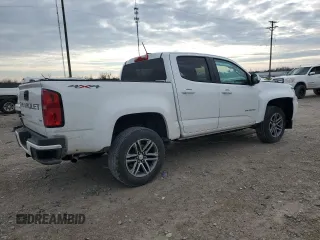 2022 Chevrolet Colorado 4WD Work Truck with VIN 1GCGTBEN9N1128003, listed as a Copart auction lot 86204214 with 34,762 mi miles and Salvage title. Bid and sale history available at DreamBid. Image 3.