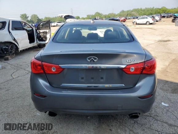 2017 Infiniti Q50 Premium z VIN JN1EV7AP1HM742488, wystawiony jako Copart lot #60002845 z przebiegiem 93 619 mil mil oraz Czysty tytuł • Clean title. Historia ofert i sprzedaży dostępna na DreamBid. Obrazek 6.