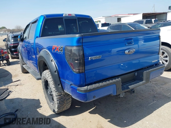 2013 Ford F-150 XL with VIN 1FTFW1EF0DFB98061, listed as a IAAI auction lot 41586726 with 116,183 mi miles. Bid and sale history available at carsss.com. Image 3.
