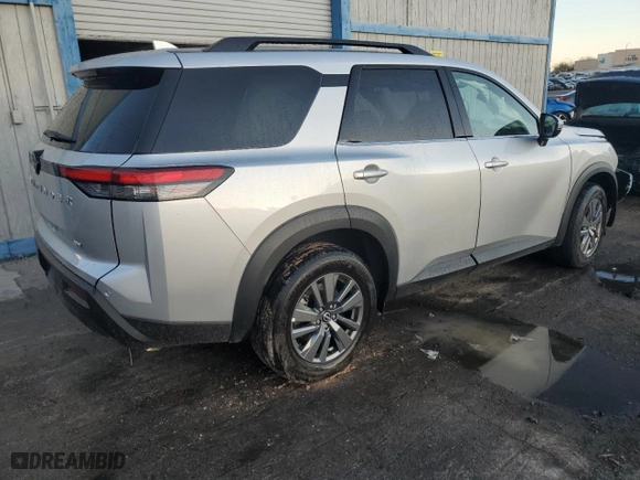 2024 Nissan Pathfinder SV with VIN 5N1DR3BAXRC296506, listed as a Copart auction lot 45671725 with 12,089 mi miles and Non Repairable. Bid and sale history available at carsss.com. Image 3.