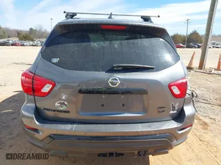 2019 Nissan Pathfinder S with VIN 5N1DR2MM3KC623917, listed as a IAAI auction lot 41661193 with 92,345 mi miles. Bid and sale history available at carsss.com. Image 16.