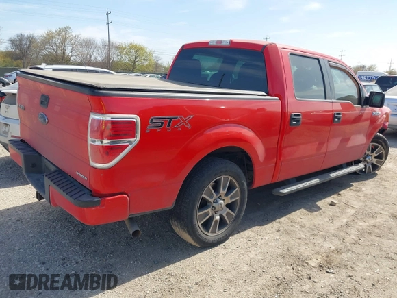 2014 Ford F-150 XL with VIN 1FTEW1CM5EKD24727, listed as a IAAI auction lot 41794641 with 118,973 mi miles and . Bid and sale history available at DreamBid. Image 4.