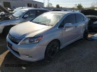 2010 Lexus HS with VIN JTHBB1BA9A2009086, listed as a Copart auction lot 74284814 with 142,554 mi miles and Salvage Title. Bid and sale history available at carsss.com. Image 1.