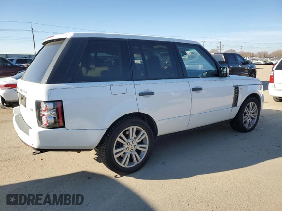 2011 Land Rover Range Rover HSE Lux z VIN SALMF1D49BA354883, wystawiony jako Copart lot #42606835 z przebiegiem 124 810 mil mil oraz Szkoda całkowita • Salvage title. Historia ofert i sprzedaży dostępna na DreamBid. Obrazek 3.