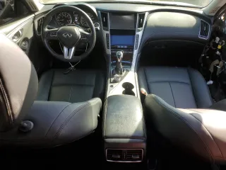 2019 Infiniti Q50 Luxe z VIN JN1EV7AP4KM543474, wystawiony jako Copart lot #52426585 z przebiegiem 50 435 mil mil oraz Szkoda całkowita • Salvage title. Historia ofert i sprzedaży dostępna na DreamBid. Obrazek 8.
