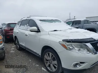 2013 Nissan Pathfinder SL with VIN 5N1AR2MN8DC680113, listed as a IAAI auction lot 41501718 with 188,189 mi miles and . Bid and sale history available at DreamBid. Image 1.