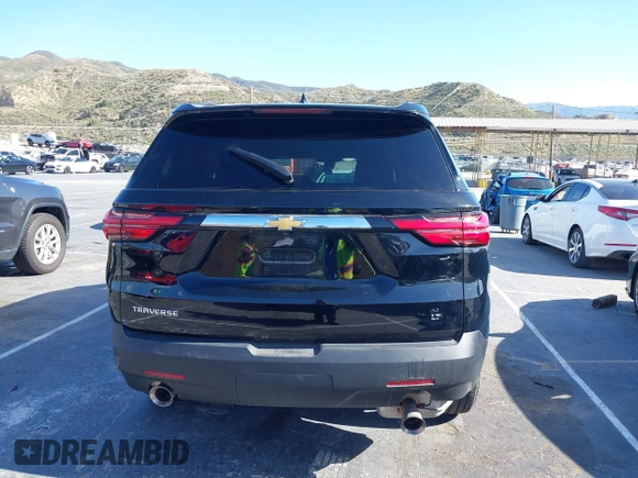 2023 Chevrolet Traverse LT Cloth with VIN 1GNERGKW4PJ317961, listed as a IAAI auction lot 42271913 with 10,758 mi miles and . Bid and sale history available at DreamBid. Image 16.