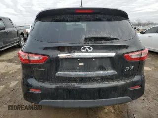 2013 Infiniti JX35 with VIN 5N1AL0MM0DC330861, listed as a Copart auction lot 45128415 with 146,219 mi miles and Salvage Title. Bid and sale history available at DreamBid. Image 6.
