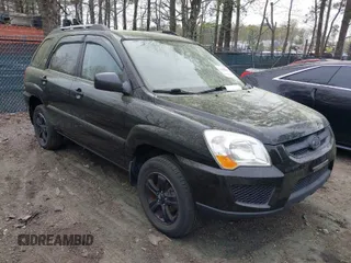 2010 Kia Sportage LX with VIN KNDKG3A4XA7727906, listed as a IAAI auction lot 41954677 with 161,971 mi miles and . Bid and sale history available at carsss.com. Image 1.
