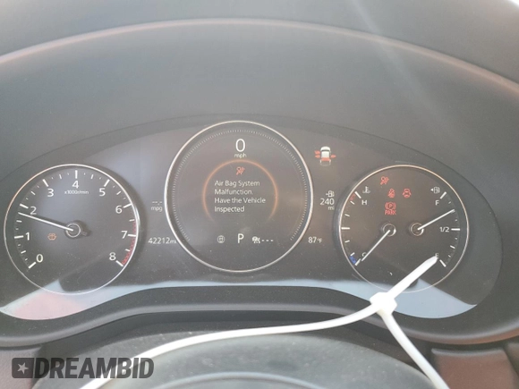 2023 Mazda CX-30 S Preferred with VIN 3MVDMBCMXPM561795, listed as a Copart auction lot 60297525 with 42,212 mi miles and Salvage title. Bid and sale history available at DreamBid. Image 9.