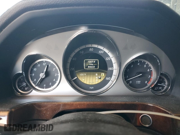 2012 Mercedes-Benz E 350 Luxury with VIN WDDHF5KB7CA629577, listed as a Copart auction lot 56665025 with 84,633 mi miles and Salvage title. Bid and sale history available at DreamBid. Image 9.