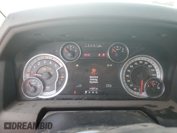 2015 Ram 1500 Big Horn with VIN 1C6RR7LM5FS699523, listed as a Copart auction lot 60663295 with 113,377 mi miles and Salvage title. Bid and sale history available at DreamBid. Image 9.