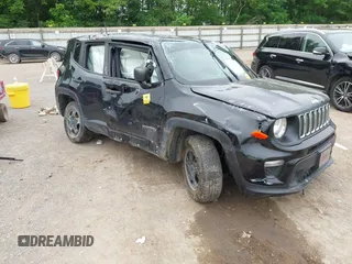 2020 Jeep Renegade Sport z VIN ZACNJBAB1LPL33916, wystawiony jako IAAI lot #42284952 z przebiegiem Nie podano mil oraz . Historia ofert i sprzedaży dostępna na DreamBid. Obrazek 1.