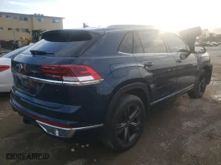 2021 Volkswagen Atlas Cross Sport 3.6L V6 SE w/Technology R-Line with VIN 1V2PE2CA5MC219684, listed as a Copart auction lot 68780972 with 21,255 mi miles. Bid and sale history available at carsss.com. Image 3.