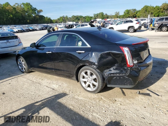 2014 Cadillac ATS Performance with VIN 1G6AC5S37E0174139, listed as a Copart auction lot 50135425 with 49,242 mi miles and Salvage Title. Bid and sale history available at carsss.com. Image 2.