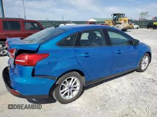 2015 Ford Focus SE with VIN 1FADP3F24FL248482, listed as a Copart auction lot 50626325 with 143,167 mi miles and Salvage title. Bid and sale history available at DreamBid. Image 3.