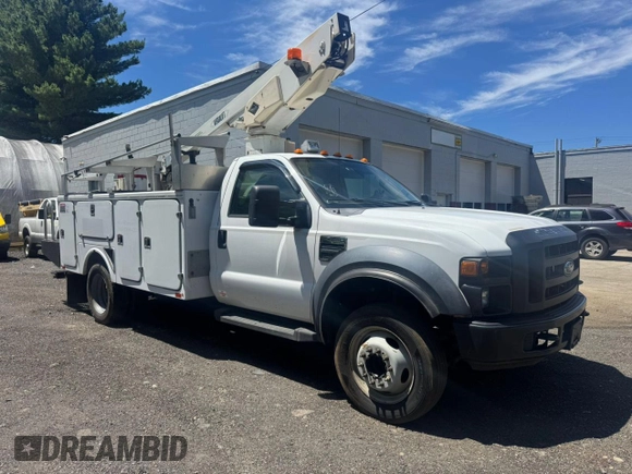 2008 Ford F-450 with VIN 1FDXF46Y58EE56619, listed as a Copart auction lot 65845785 with 275,200 mi miles and Clean title. Bid and sale history available at DreamBid. Image 1.