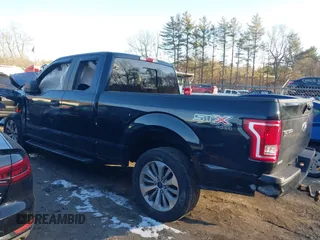 2017 Ford F-150 XL with VIN 1FTEX1EPXHFC22504, listed as a IAAI auction lot 41256497 with 148,434 mi miles. Bid and sale history available at carsss.com. Image 3.