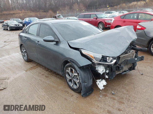 2020 Kia Forte LXS with VIN 3KPF24AD0LE197566, listed as a IAAI auction lot 41666704 with 114,737 mi miles. Bid and sale history available at carsss.com. Image 1.