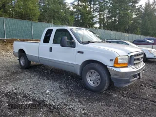 2001 Ford Super Duty F-250 XL with VIN 1FTNX20S11EA95476, listed as a Copart auction lot 47260375 with 168,416 mi miles and Salvage Title. Bid and sale history available at carsss.com. Image 4.