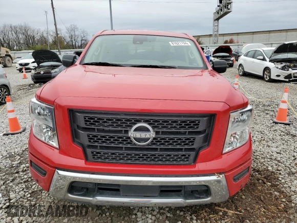 2023 Nissan Titan SV z VIN 1N6AA1EDXPN100457, wystawiony jako Copart lot #81621194 z przebiegiem 21 820 mil mil oraz Szkoda całkowita • Salvage title. Historia ofert i sprzedaży dostępna na DreamBid. Obrazek 5.