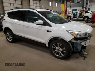 2017 Ford Escape SE with VIN 1FMCU9G96HUA26063, listed as a Copart auction lot 52075765 with 165,444 mi miles and Salvage Title. Bid and sale history available at carsss.com. Image 4.