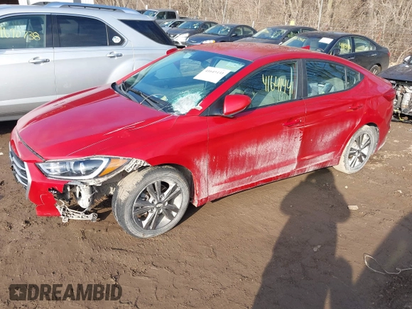 2018 Hyundai Elantra SEL with VIN 5NPD84LF8JH299047, listed as a IAAI auction lot 41641441 with 128,109 mi miles and . Bid and sale history available at DreamBid. Image 17.