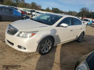 2013 Buick LaCrosse Premium 2 with VIN 1G4GH5E36DF251773, listed as a Copart auction lot 86794504 with 94,497 mi miles and Salvage Title. Bid and sale history available at carsss.com. Image 1.