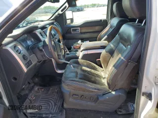 2009 Ford F-150 XL with VIN 1FTPW14V19FB17234, listed as a Copart auction lot 53957085 with 0 mi miles and Salvage Title. Bid and sale history available at carsss.com. Image 7.