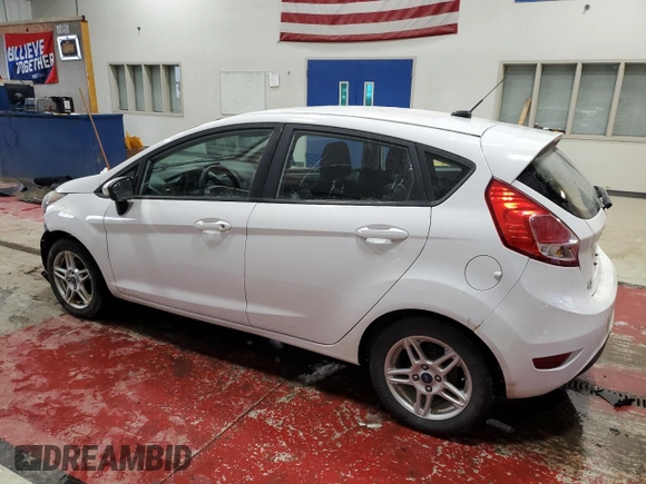 2017 Ford Fiesta SE with VIN 3FADP4EJ4HM163531, listed as a Copart auction lot 45117985 with 87,412 mi miles and Salvage Title. Bid and sale history available at carsss.com. Image 2.
