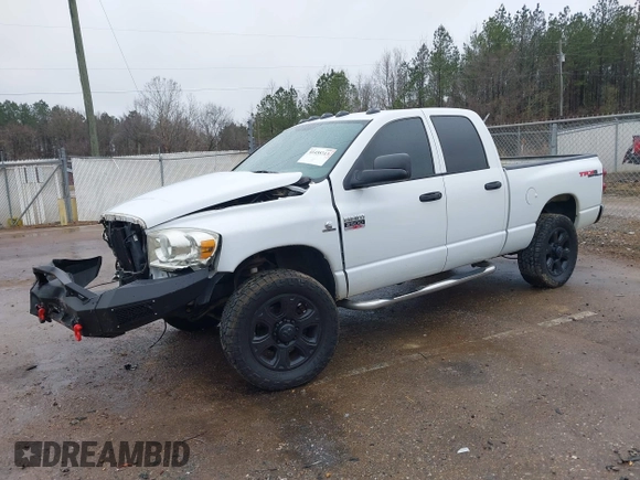 2008 Dodge 2500 SLT with VIN 3D7KS28A58G114228, listed as a IAAI auction lot 41455313 with 208,238 mi miles and . Bid and sale history available at DreamBid. Image 18.