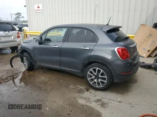 2017 FIAT 500X Urbana Edition with VIN ZFBCFXCB8HP586194, listed as a Copart auction lot 49710965 with 42,716 mi miles and Salvage title. Bid and sale history available at DreamBid. Image 2.