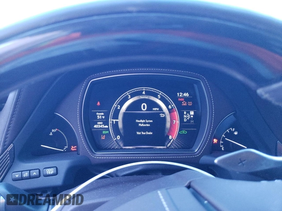 2018 Lexus LS 500 z VIN JTHB51FF1J5005657, wystawiony jako Copart lot #42303805 z przebiegiem 40 345 mil mil oraz Szkoda całkowita • Salvage title. Historia ofert i sprzedaży dostępna na DreamBid. Obrazek 9.