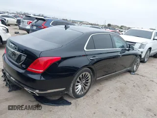 2017 Genesis G90 Premium with VIN KMHG34JA0HU025226, listed as a IAAI auction lot 41609402 with 61,230 mi miles and . Bid and sale history available at carsss.com. Image 4.