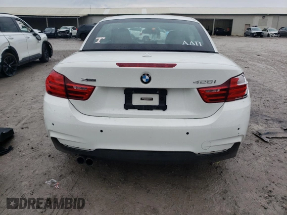 2015 BMW 4 Series 428i xDrive with VIN WBA3T1C52FP819767, listed as a Copart auction lot 82695004 with 71,648 mi miles and Salvage Title. Bid and sale history available at carsss.com. Image 6.