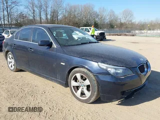 2008 BMW 5 Series 528i with VIN WBANU53508CT06489, listed as a IAAI auction lot 41757477 with 161,706 mi miles and . Bid and sale history available at carsss.com. Image 1.