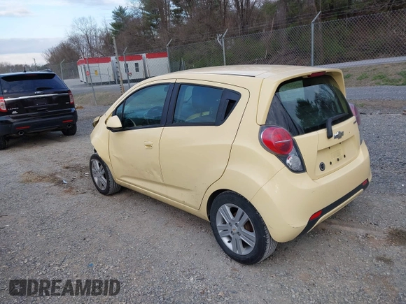 2014 Chevrolet Spark LT with VIN KL8CD6S99EC431211, listed as a IAAI auction lot 41901679 with 136,463 mi miles. Bid and sale history available at carsss.com. Image 3.