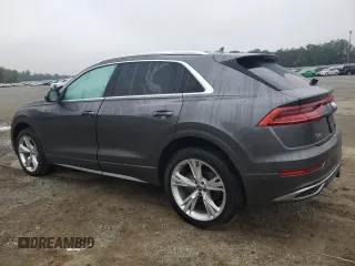 2019 Audi Q8 Premium Plus z VIN WA1BVBF13KD034039, wystawiony jako Copart lot #79762724 z przebiegiem 55 412 mil mil oraz Szkoda całkowita • Salvage title. Historia ofert i sprzedaży dostępna na DreamBid. Obrazek 2.